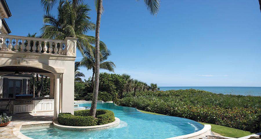 Waterfront Homes waterfront home at orchid island