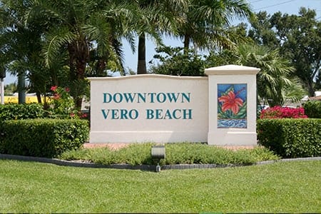 Downtown Vero Beach Downtown Vero Beach Sign