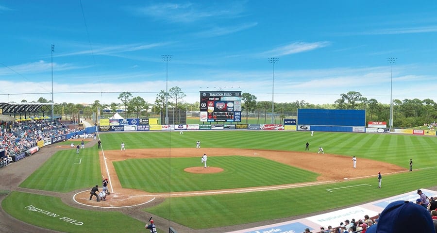 St. Lucie County- Mets Spring Training The Mets playing a Spring Training game on Tradition Field in St. Lucie County