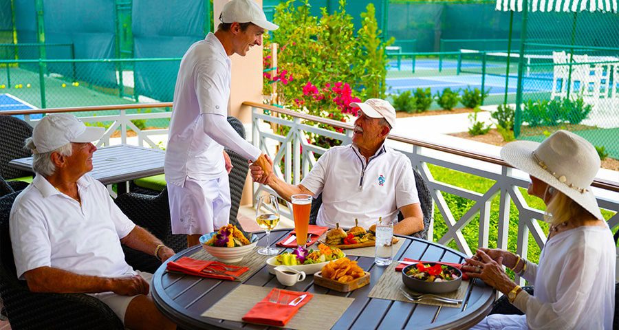 Pelican Pavilion Orchid Island Members Dining at Pelican Pavilion
